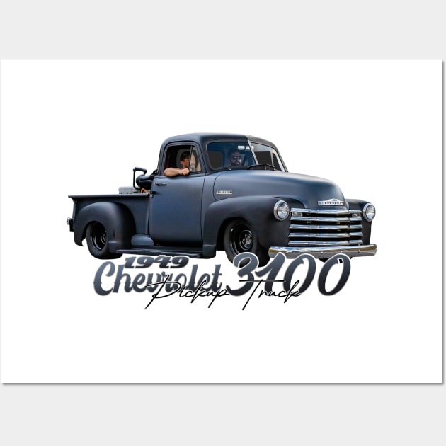 1949 Chevrolet 3100 Pickup Truck Wall Art by Gestalt Imagery